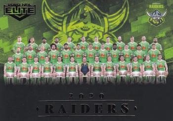 2020 NRL Elite - 2020 Teams #CL02 Canberra Raiders Front